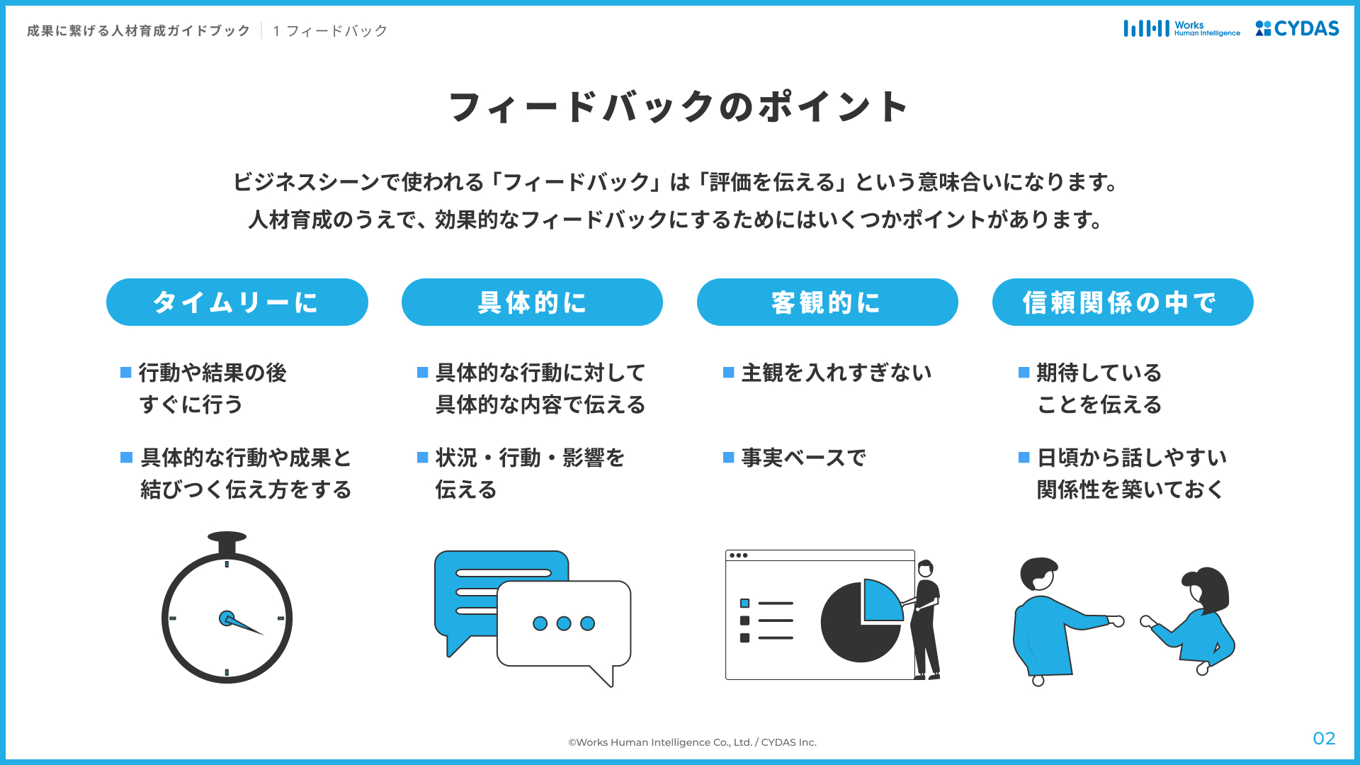 フィードバックのポイント