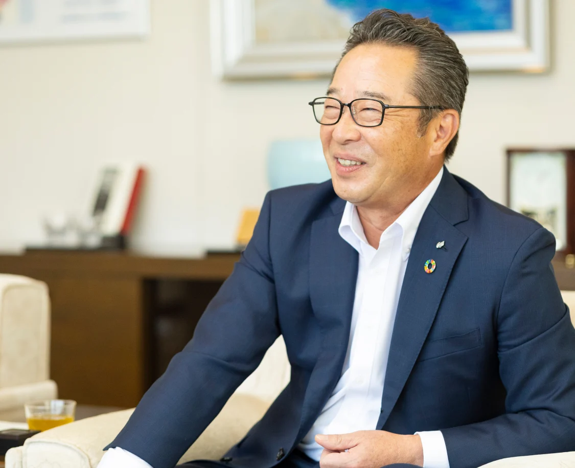 鳥取銀行 取締役頭取 入江 到 氏